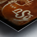 1976 Oklahoma State Cowboys Viewfinder Art Metal print