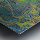 gold about Metal print
