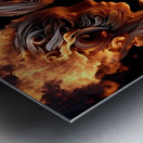 Fire for one fire for two Metal print