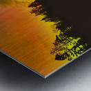 Aurora Reflections Metal print