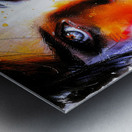 Ethereal Face - Beautiful Glow Metal print