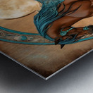 Rusty Moon Portal Metal print