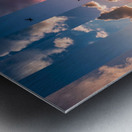 a panoramic photograph capturing the essence of a Metal print