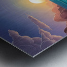 Calm seascape Metal print