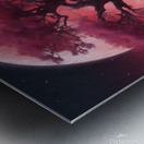 the ethereal beauty of a mystical landscape under Metal print