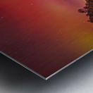 Aurora Over the Peaks of Otter Metal print