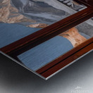 an awe inspiring hdr photo taken from a first per Metal print