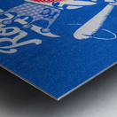 Sports Gifts for Dads | Fathers Day 2024 | 1979 Kansas City Royals Throwback Art Metal print