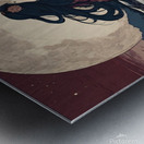 Plum Night Metal print