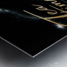 Tea cup  tea  Metal print