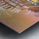 create an inspiring and motivational image with t Metal print