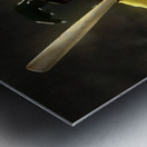 Rickey Henderson Night At Bat Metal print