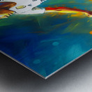 Real Madrid Womens Soccer Art Metal print