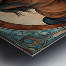 Desert Messenger Metal print