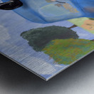 A la campagne Metal print