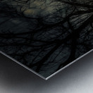 Amherst County Virginia Mill at Christmas Metal print