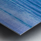 Calm crystal blue sea Bali Metal print