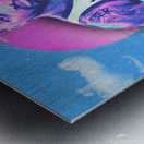 Retro Damian Lillard Poster Metal print