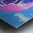 Retro Kevin Durant Poster Metal print