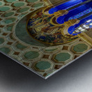 Wilshire Blvrd Temple Los Angeles  Metal print