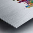 Tulsa Oklahoma Skyline Metal print