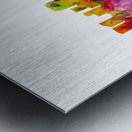 New Orleans Louisiana Skyline Metal print