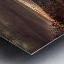 Blue Ridge Parkway Glassmine Overlook Sunset Panorama Metal print