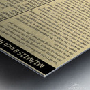 M115 8 Inch Howitzer Metal print