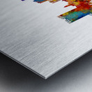 Fort Worth Texas Skyline Metal print