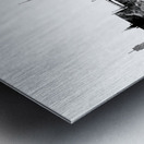 Stockholm Sweden Skyline Metal print