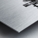 Accra Ghana Skyline Metal print