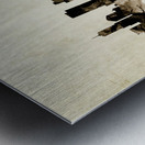 Denver Colorado Skyline Metal print