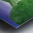 The Nearly Home Trees Metal print