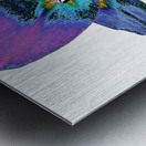 Abstract Awesome Lily Flower Metal print