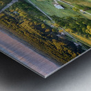 Golden Dawn - Maine Country Wall Art Metal print