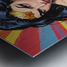 Wonder Woman Pop Art II  Metal print