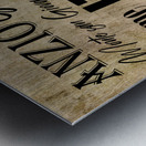 Memoirs of Italy - 01 Metal print