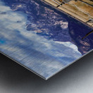 Mormon Desert Ranch Mountain Storms Metal print