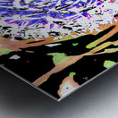  Abstract Swirling Woodland Plant Metal print