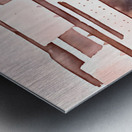 1920s Travel Art Metal print