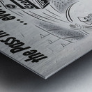 vintage cracker jack ad Metal print