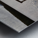  Loch an Eilein Jetty in the Scottish Highlands Impressionistic Version Metal print