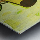 Smiling Yogi Metal print