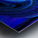 Abstract Swirling Hypnotic Lochans Water Reflections Metal print