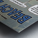 Beach Balled Up Metal print