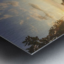 Descent to the sea in Cala Violina beach in Tuscany Metal print