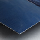 Pier Light Trails Metal print