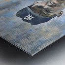 Whitey Ford Pitch Metal print