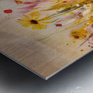  The colorful flowers - oil painting Metal print