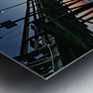 Nags Head  OBX Pier Sunrise  Metal print